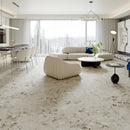 24x54 Modern Terrazzo Beige Carving Porcelain Matte Tile