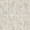 24x54 Modern Terrazzo Beige Carving Porcelain Matte Tile