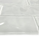 2x6 Riva Cobble Grey Glass Mosaic Final Sale