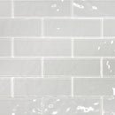 2x6 Riva Cobble Grey Glass Mosaic Final Sale
