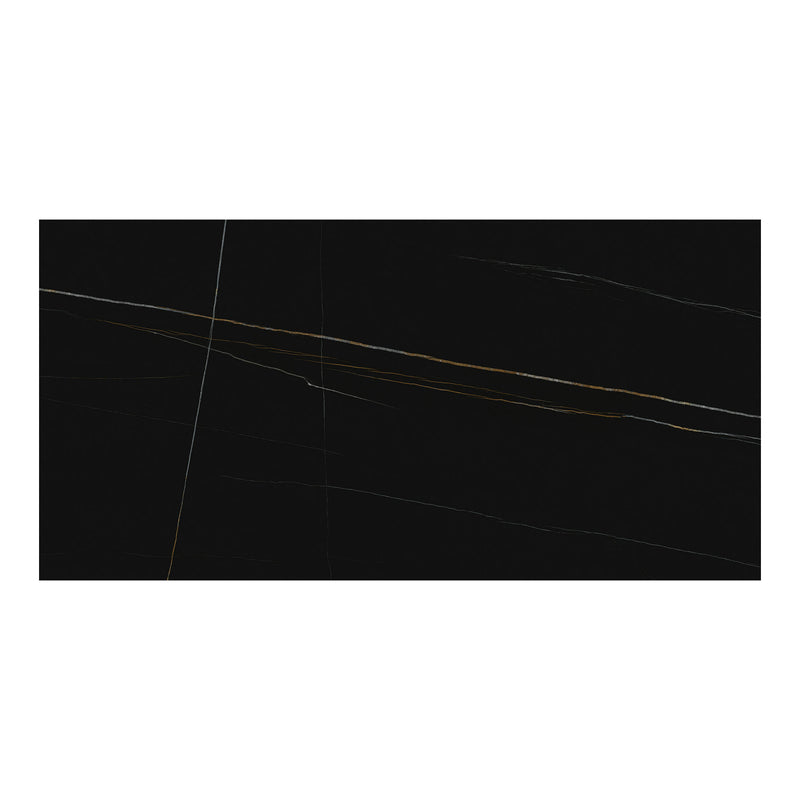 9mm 30x60 Lauren Black Gold Porcelain Matte Slab Final Sale (43 CT/PA)