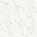 9mm 30x60 Roman Stone White Porcelain Polished Slab Final Sale (25 CT/PA)