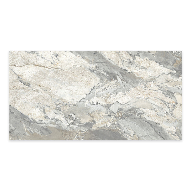 9mm 30x60 Roman Stone Impression Porcelain Polished Slab Final Sale