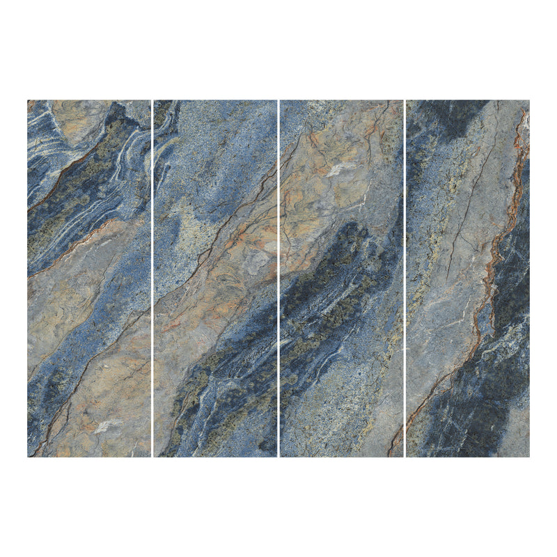 5mm 36x102 SPC High Gloss Wall Panel Slab T&G Click - KDP3224