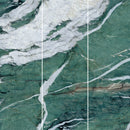 9mm 36x102 Rock Board Green Porcelain Polished Slab Final Sale