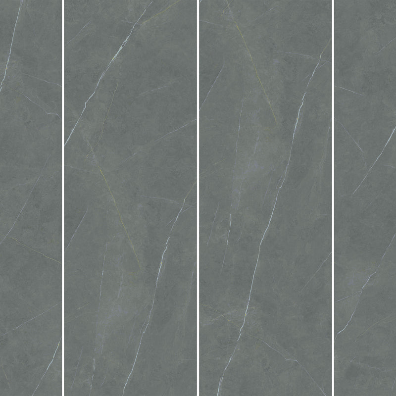 9mm 36x108 Armani Grey Porcelain Glazed Slab Final Sale (900x2700mm)