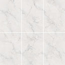 9mm 36x72 Elizabeth White Porcelain Glazed Polished Slab Final Sale