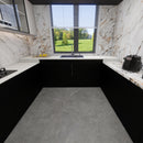 9mm 36x72 Minos Stone Grey Porcelain Matte Slab Final Sale