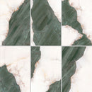 10.5mm 36x72 Cold Green Polished Porcelain Slab Final Sale (24 CT/PA)