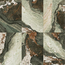 9mm 36x72 Prada Green Porcelain Glazed Polished Slab Final Sale