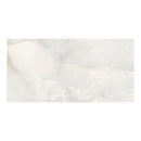 9mm 36x72 Pearl Onyx White Porcelain Glazed Polished Slab Final Sale