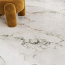 12mm 36x72 Aurora White Porcelain Glazed Slab Final Sale (29 CT/PA)