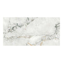12mm 36x72 Aurora White Porcelain Glazed Slab Final Sale (29 CT/PA)