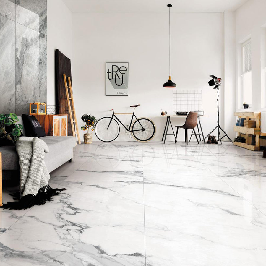Large format tile for a Burlington project