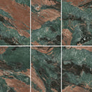 10mm 36x72 Emerald Crystal Porcelain Polished Slab Final Sale (31 CT/PA)