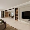 9mm 36x72 Minos Stone Beige Porcelain Glazed Lappato Slab Final Sale