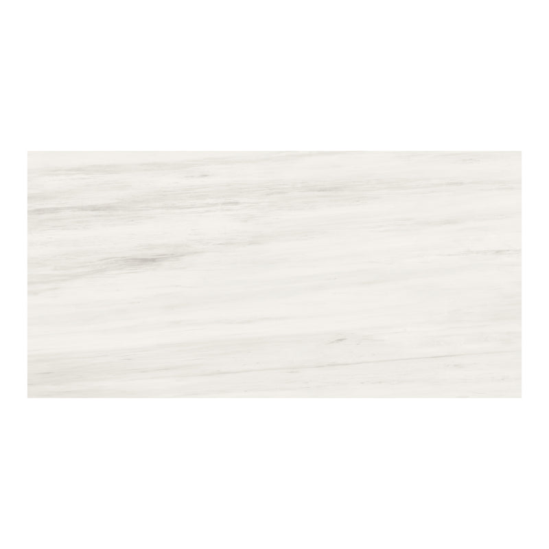 24x48 Mayfair Suave Bianco HD Polished Rectified Glazed Porcelain Tile (New-IN)