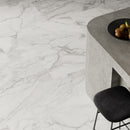24x48 Plata Statuario Brina Polished Rectified Glazed Porcelain Tile