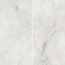 9mm 48x108 Pearl Onyx White Porcelain Glazed Polished Slab Final Sale (1200x2700mm)