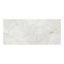 9mm 48x108 Pearl Onyx White Porcelain Glazed Polished Slab Final Sale (1200x2700mm)