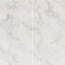 9mm 48x108 Composer White Porcelain Glazed Slab Final Sale (1200x2700mm)