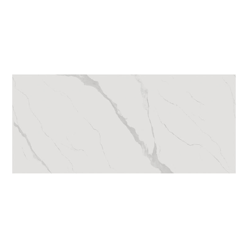 9mm 48x108 Statuario Lucidato Porcelain Polished Slab Final Sale (1200x2700mm)