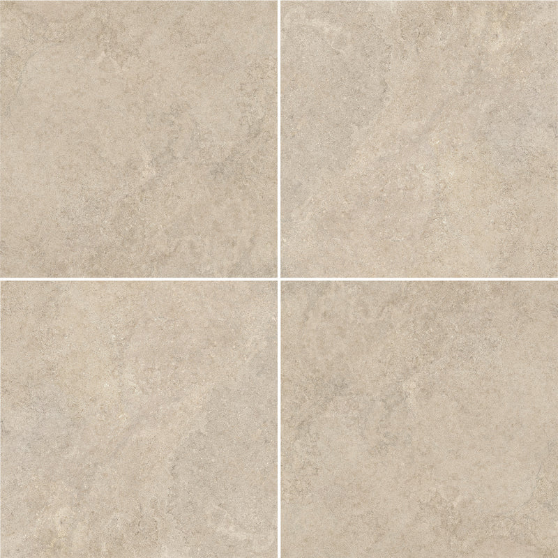 48x48 Serena Crosscut Moka Porcelain Natural Glazed Tile