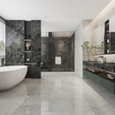 48x48 Classic Stone Moonlight Porcelain Polished Tile