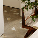48x48 Versailles Glam Stone Wooden Look Matte Porcelain Tile