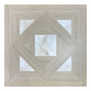 48x48 Versailles Glam Stone Wooden Look Matte Porcelain Tile