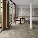 48x48 Versailles Parquet Royale Wooden Look Matte Porcelain Tile