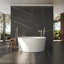 7mm 48x48 Sahara Noir Black Porcelain Glazed Matte Tile