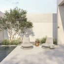7mm 48x48 Concrete Off White Porcelain Glazed Matte Tile
