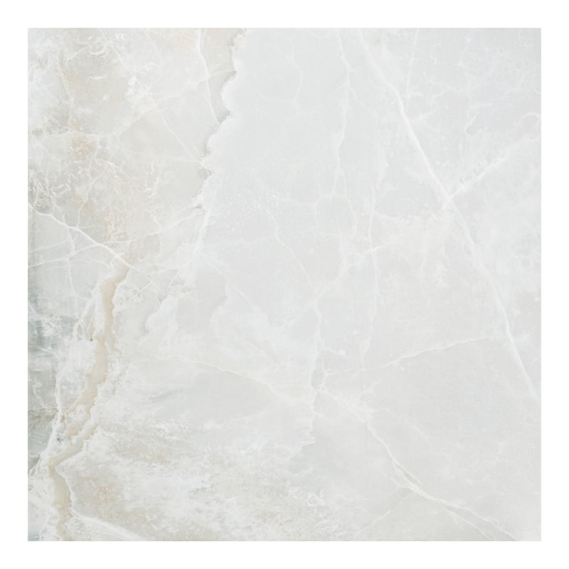7mm 48x48 Athea Ice Onyx Porcelain Glazed Polished Tile