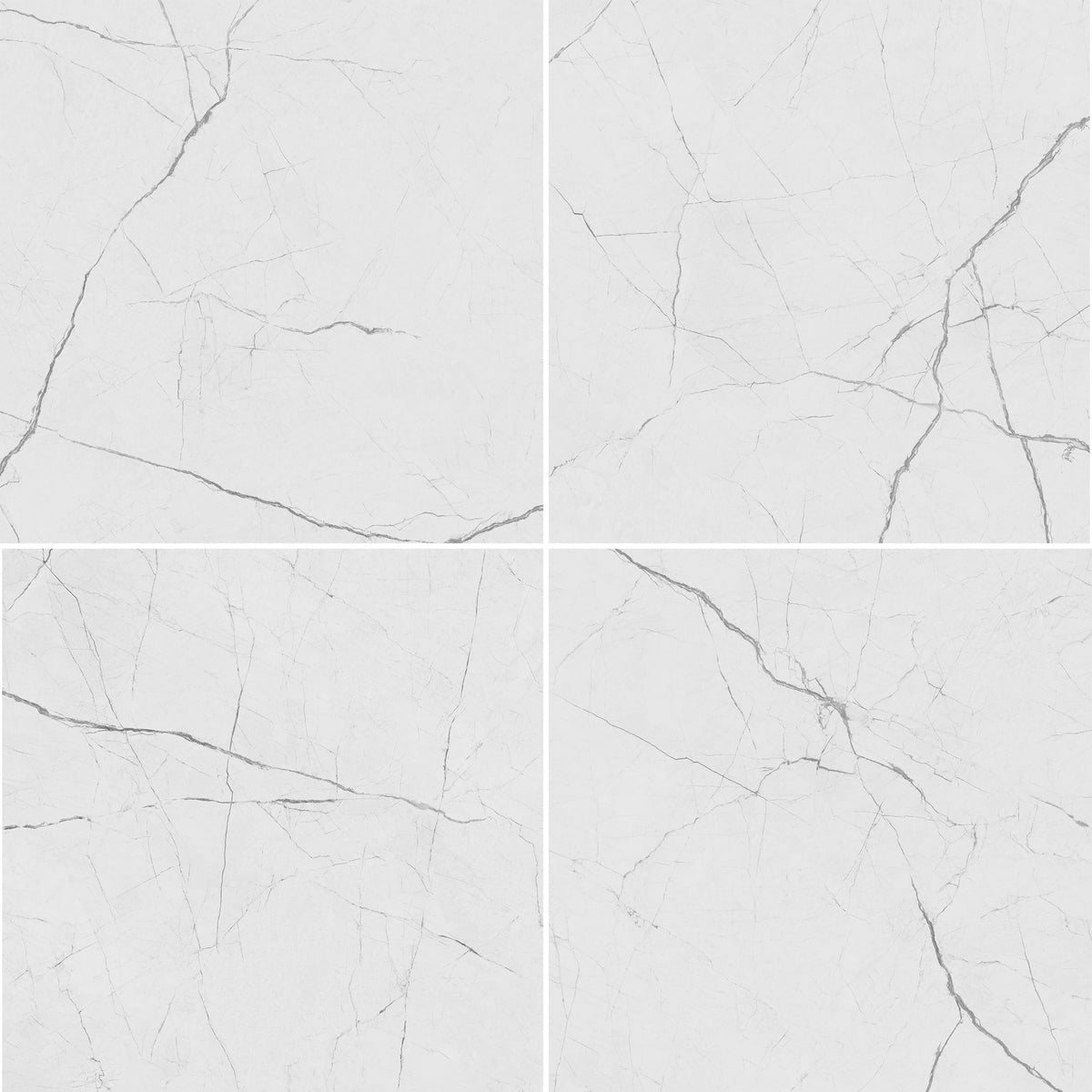 48x48 Goreme white Porcelain Matte Tile