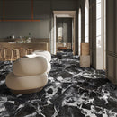 48x48 Berlin Black Porcelain Matte Tile