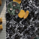 48x48 Berlin Black Porcelain Matte Tile