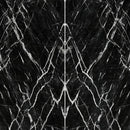 6mm 63x126 Nero Marquina Block 26 Bookmatch Cut Polished Rectified Sintered Slab