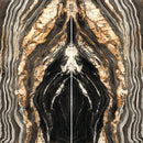 6mm 63x126 Oro Noir Block 25 Bookmatch Cut Polished Rectified Sintered Slab