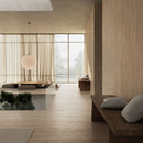 6mm 63x126 Travertino Classico Block 55 Bookmatch Cut Honed Rectified Colorsync Sintered Slab
