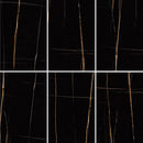 6mm 63x126 Sahara Noir Polished Rectified Colorsync Sintered Slab