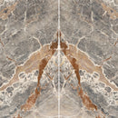 12mm 64x127 Macchia Vecchia Block 42 Bookmatch Cut Honed Colorsync Sintered Slab