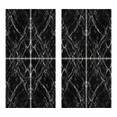 12mm 64x127 Nero Marquina Block 26 Bookmatch Cut Satin Colorsync Sintered Slab