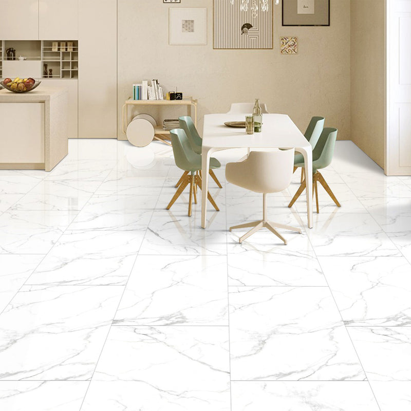 24x48 Neo Oslo Carrara Polished Porcelain Tile