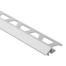 3/8" x 8' 2-1/2" Schluter - RENO-U Reducer Profile Aluminum Anodized Matte