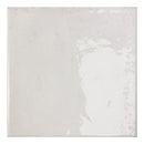6x6 Carmen White Glossy Porcelain Tile