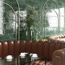 6x6 Carmen Green Glossy Porcelain Tile