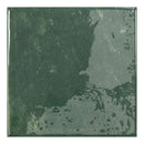 6x6 Carmen Green Glossy Porcelain Tile