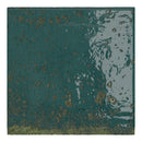 6x6 Carmen Blue Glossy Porcelain Tile