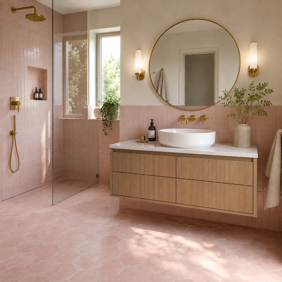 Bathroom tile for a Whitby renovation